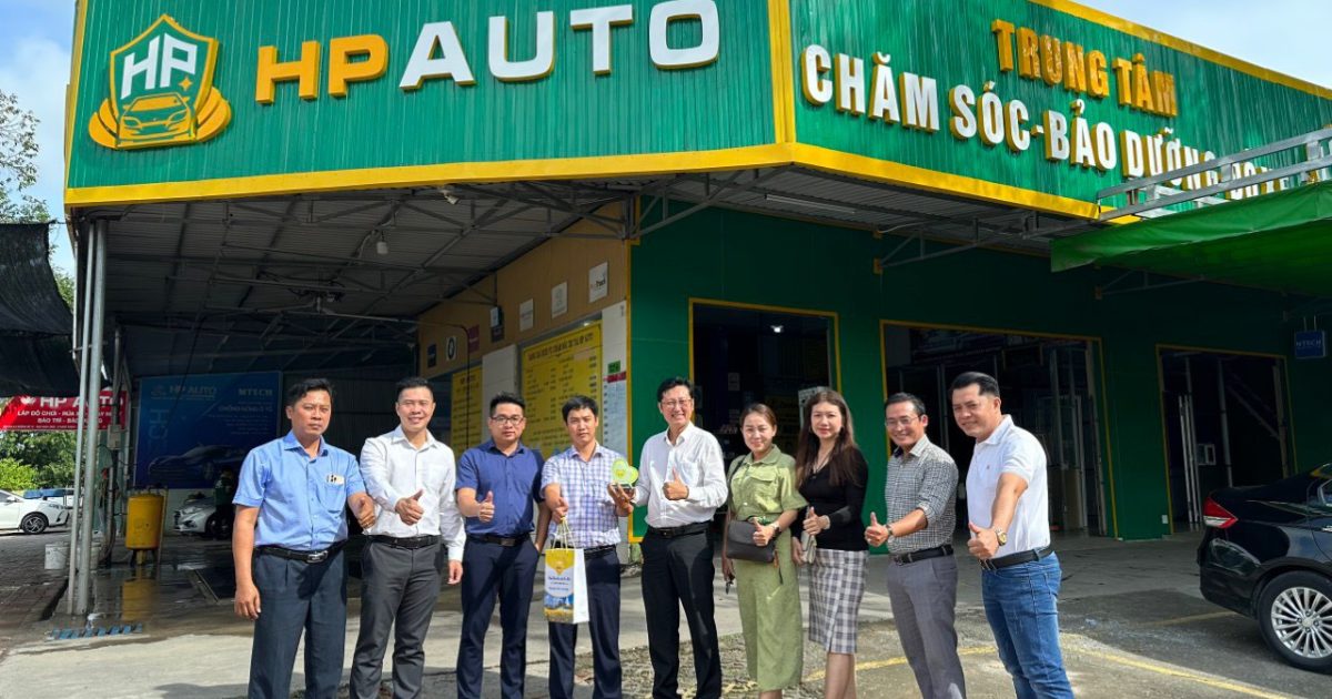 BCCU đến thăm HP Auto Cần Thơ